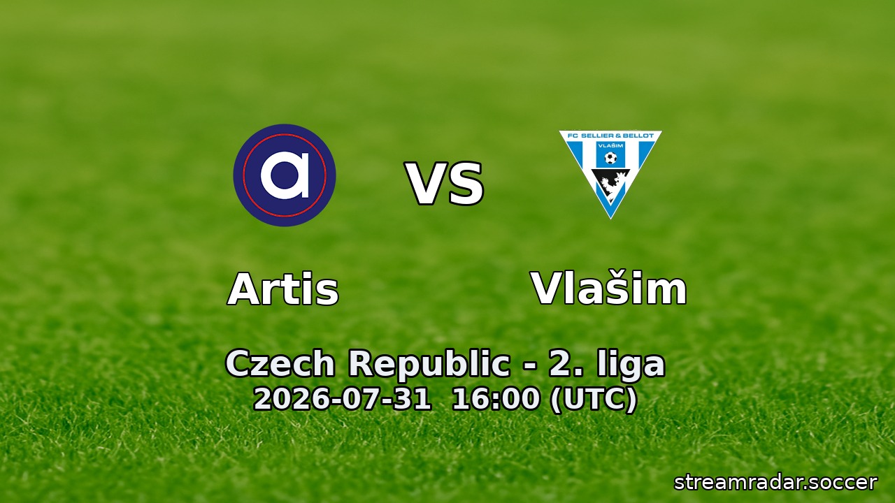 Artis vs Vlašim