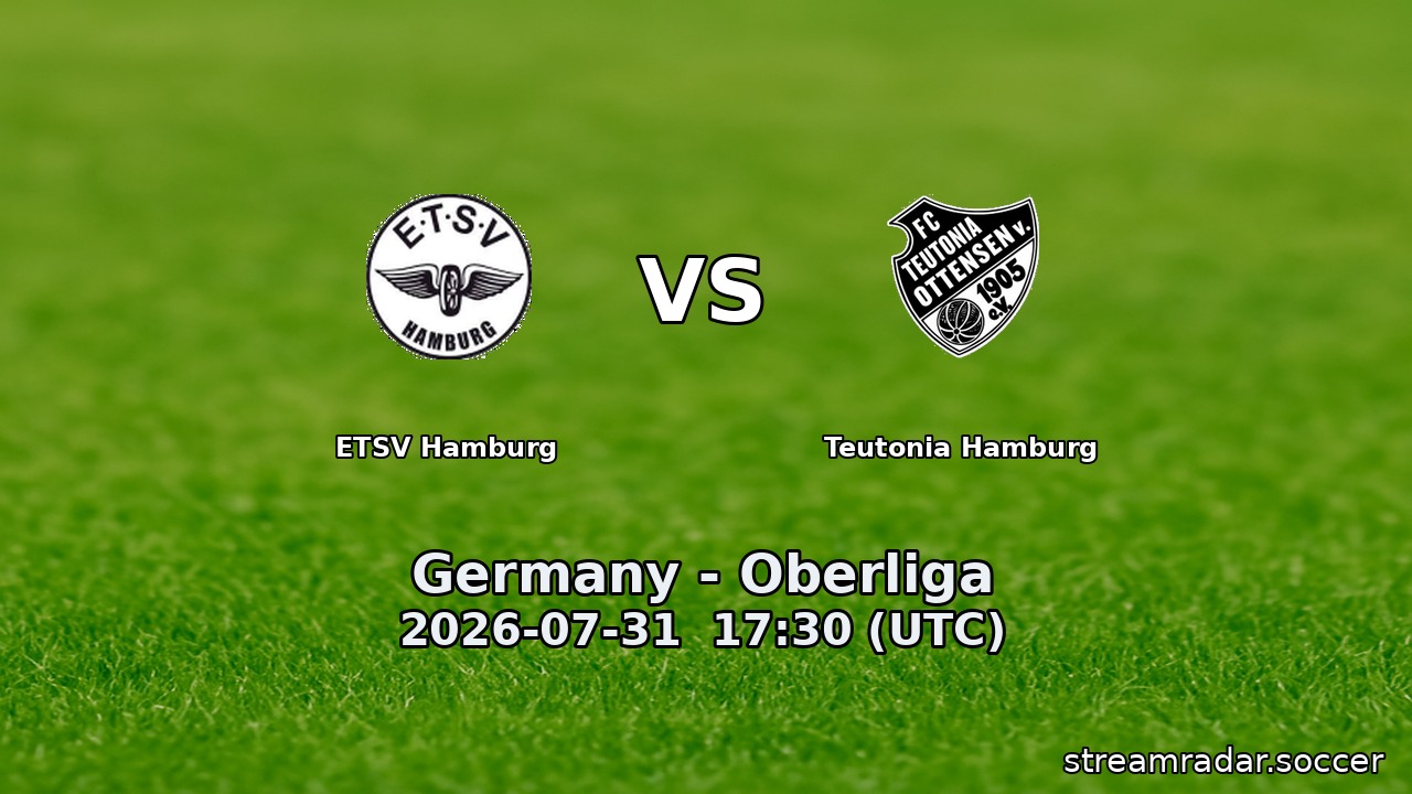 ETSV Hamburg vs Teutonia Hamburg