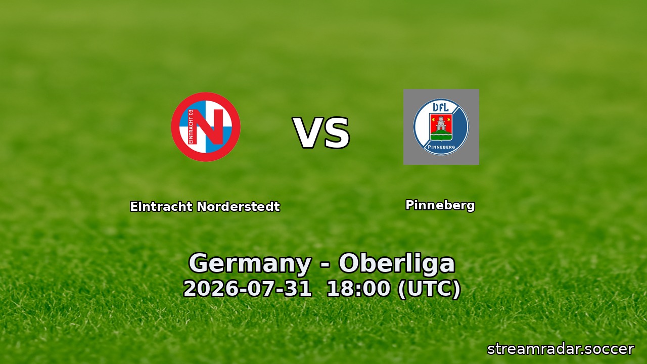 Eintracht Norderstedt vs Pinneberg