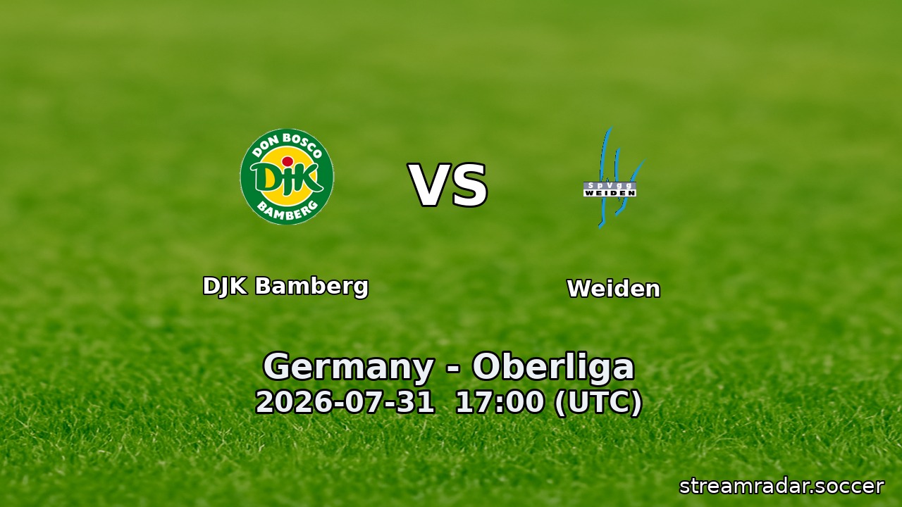 DJK Bamberg vs Weiden