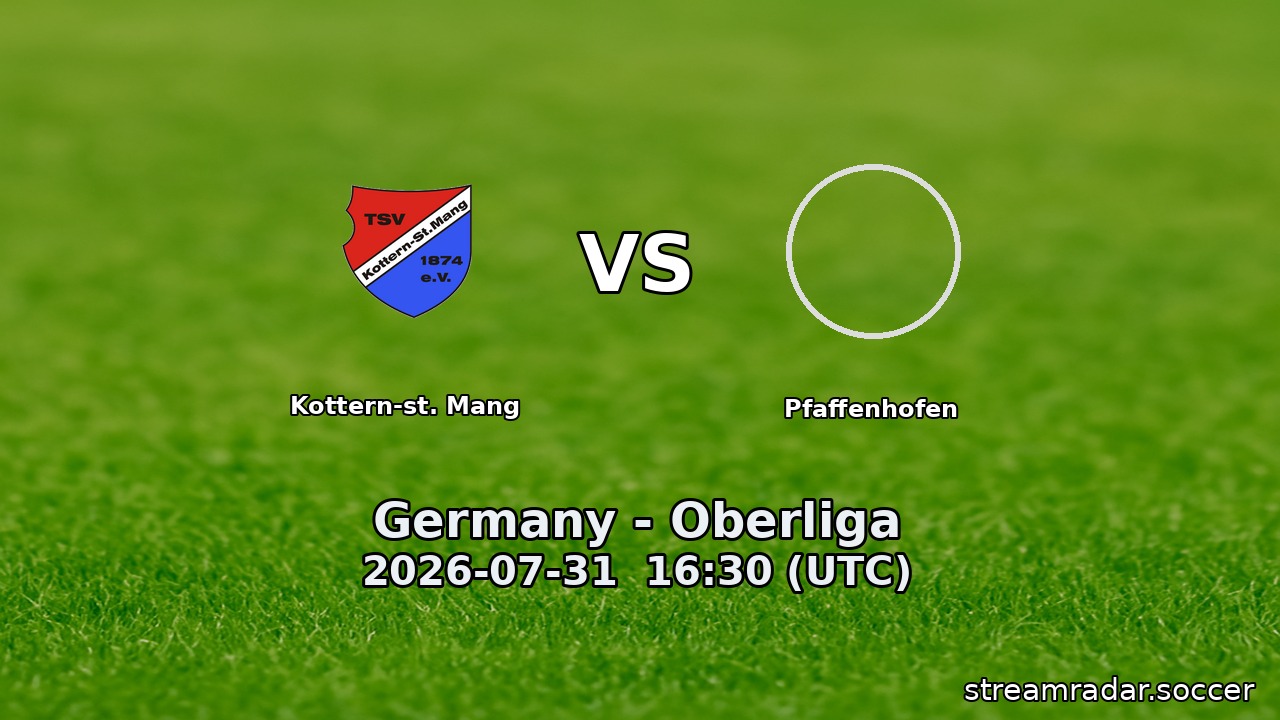 Kottern-st. Mang vs Pfaffenhofen