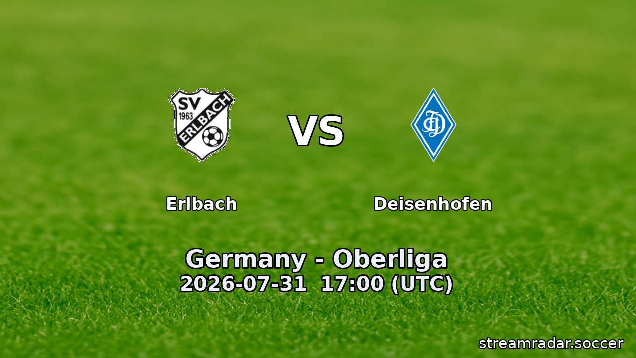 Erlbach vs Deisenhofen