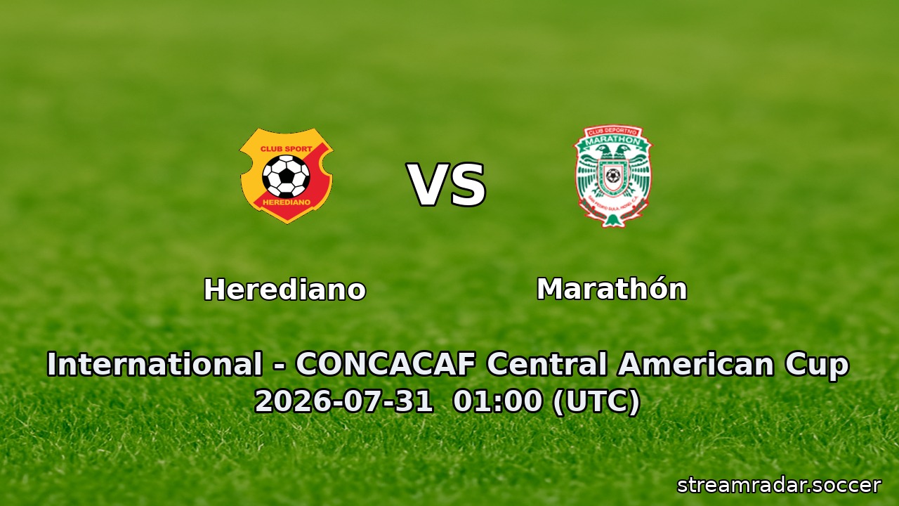 Herediano vs Marathón