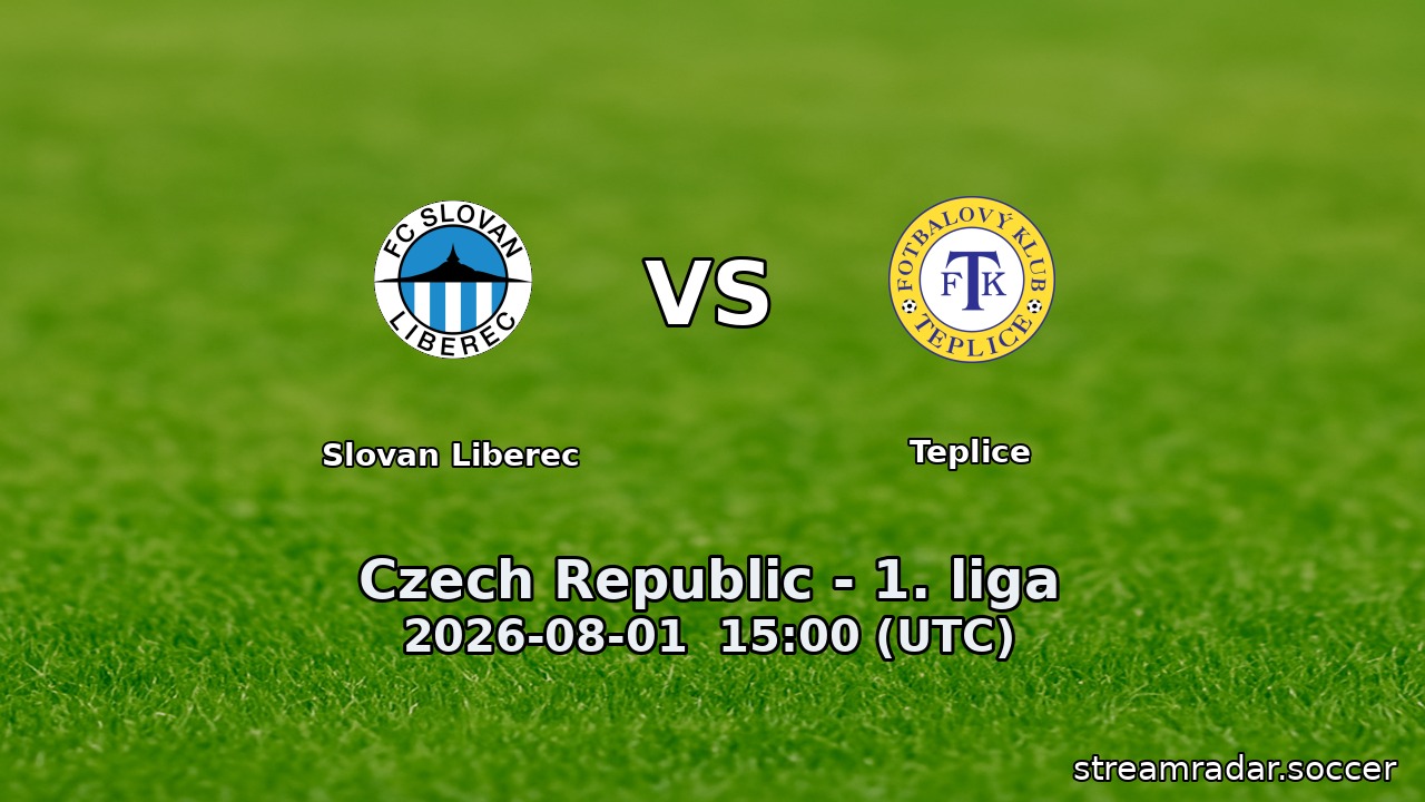 Slovan Liberec vs Teplice
