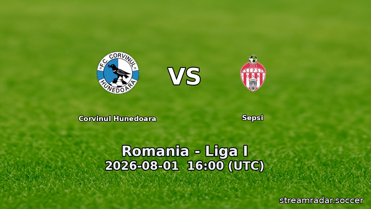 Corvinul Hunedoara vs Sepsi