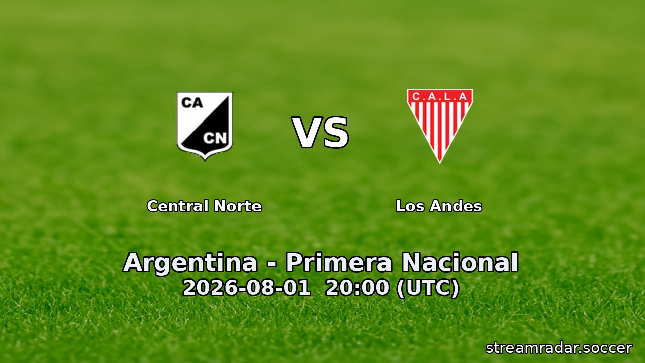 Central Norte vs Los Andes