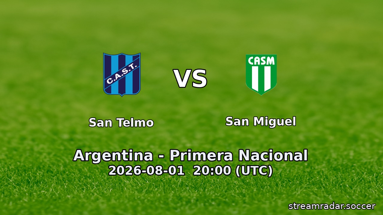 San Telmo vs San Miguel