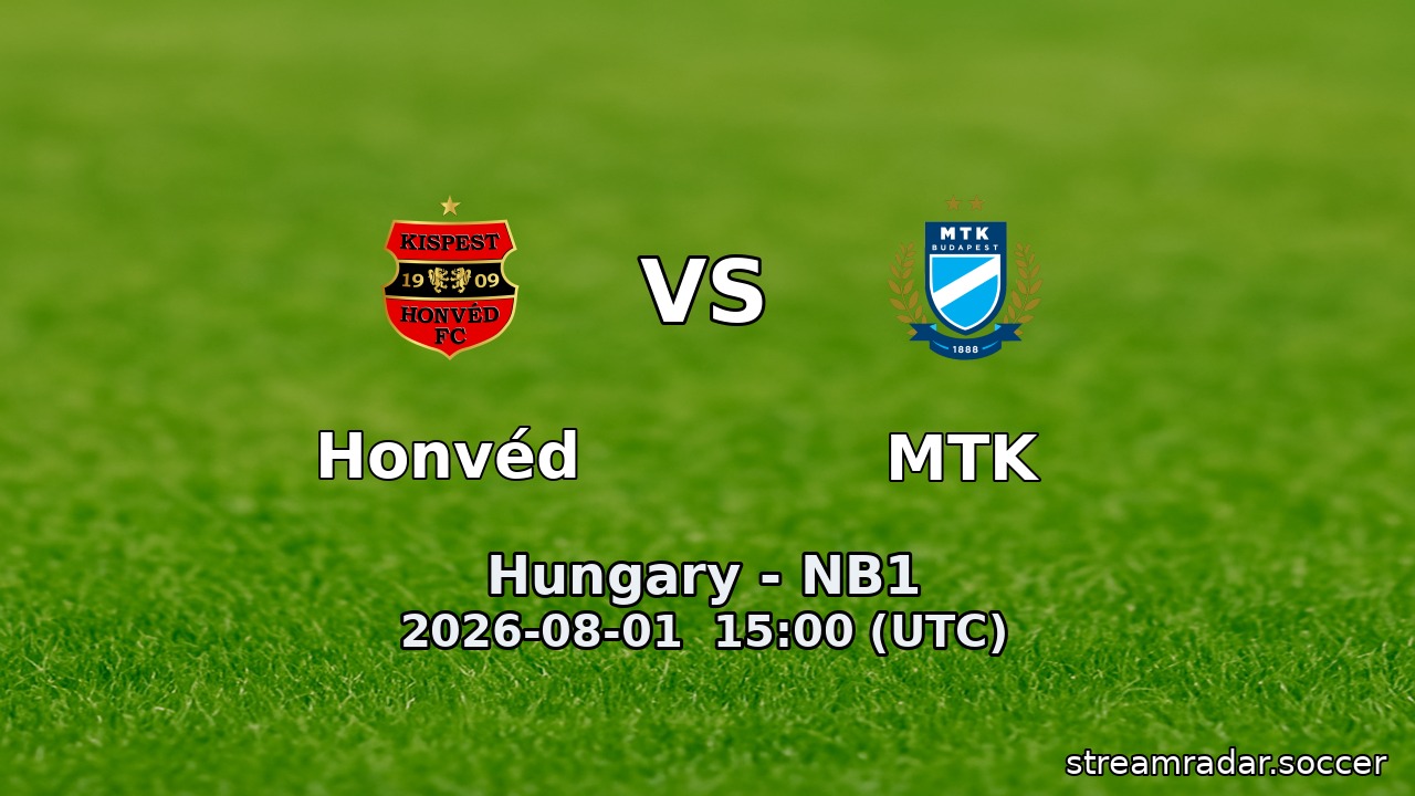 Honvéd vs MTK