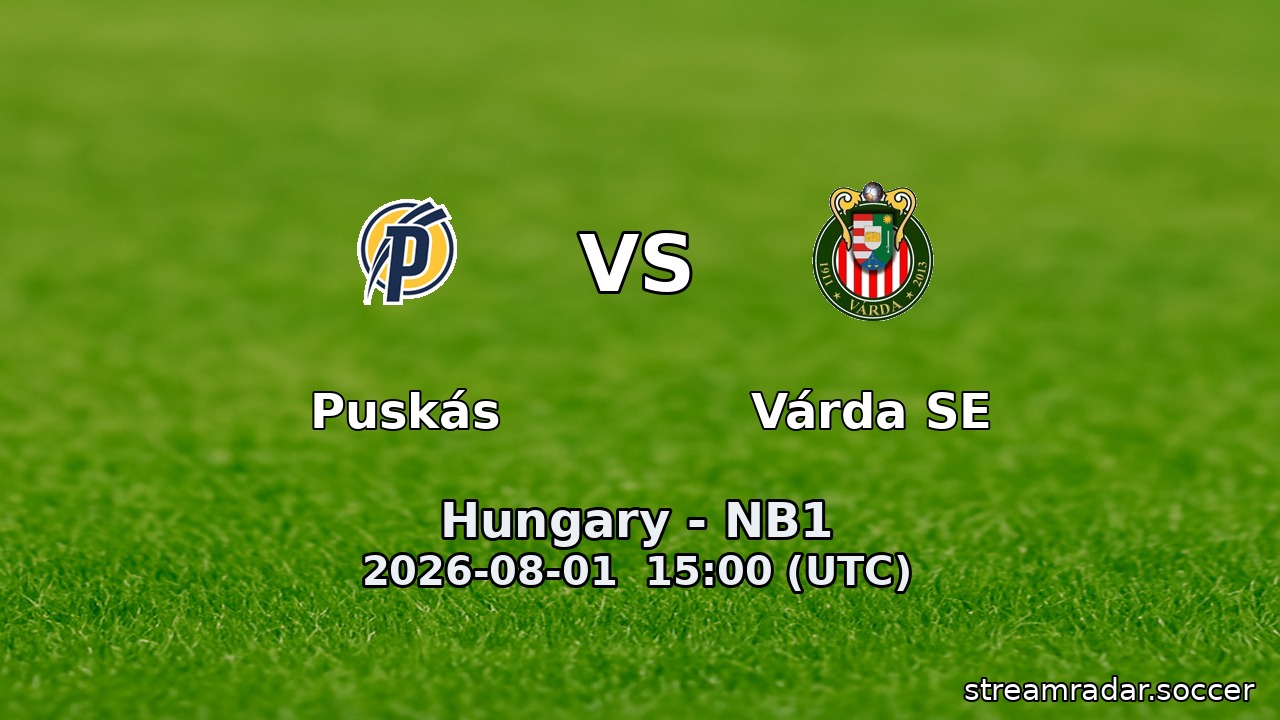Puskás vs Várda SE