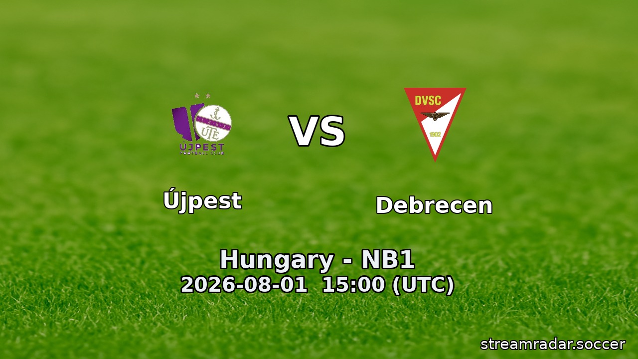 Újpest vs Debrecen
