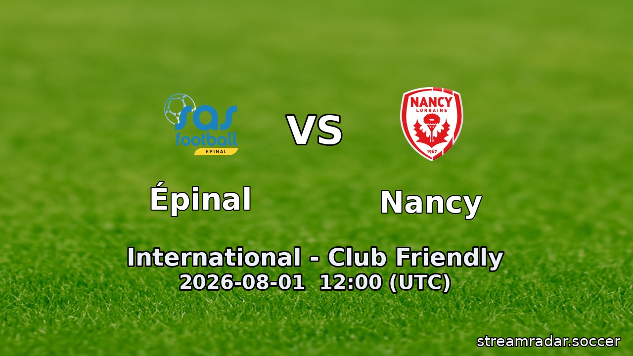Épinal vs Nancy