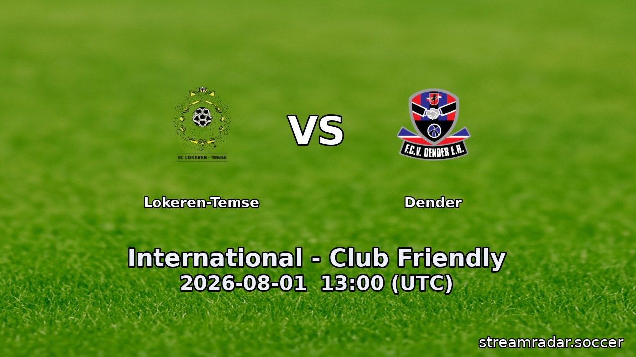Lokeren-Temse vs Dender