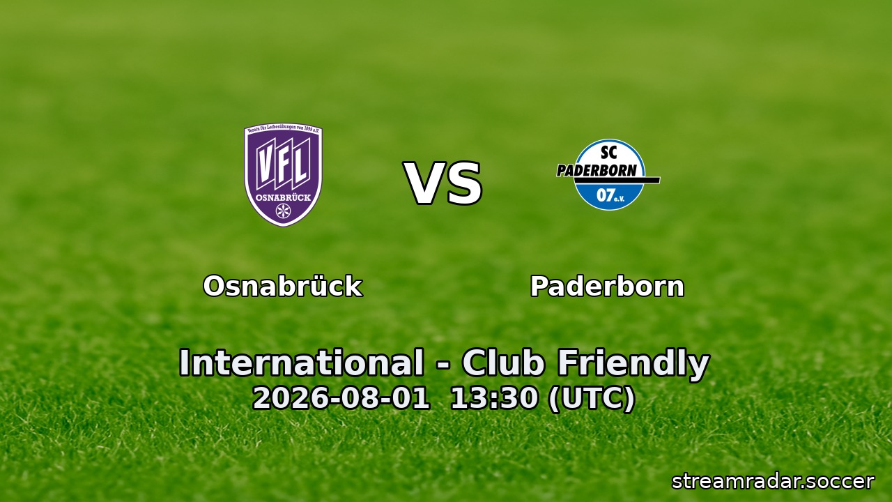 Osnabrück vs Paderborn