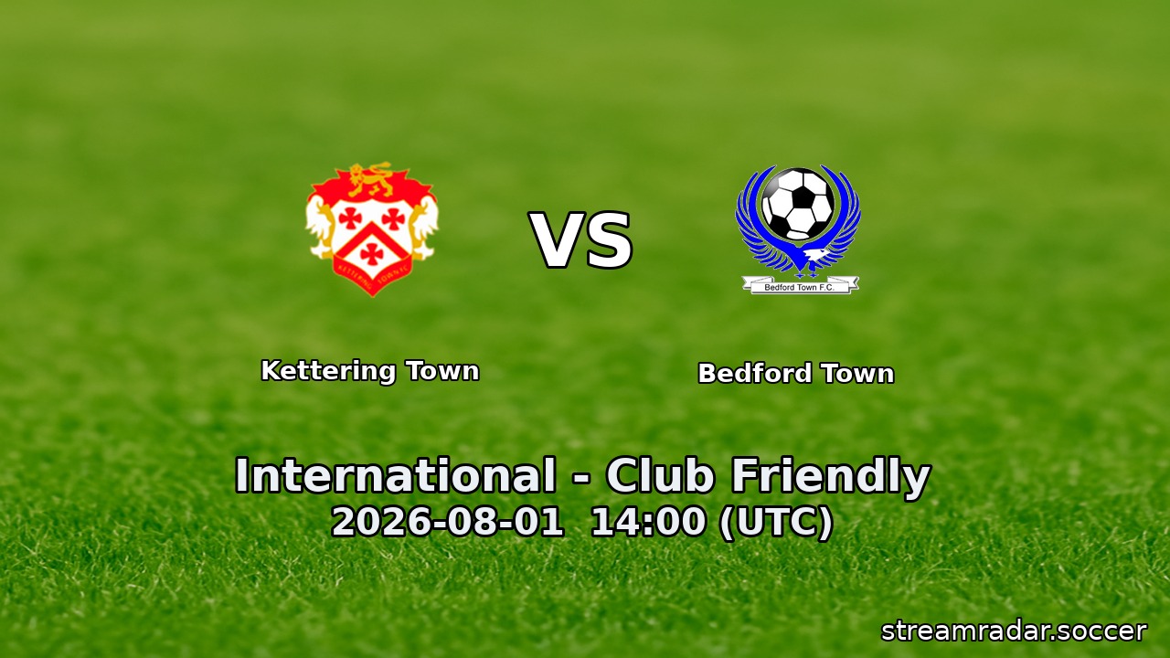 Kettering Town vs Bedford Town