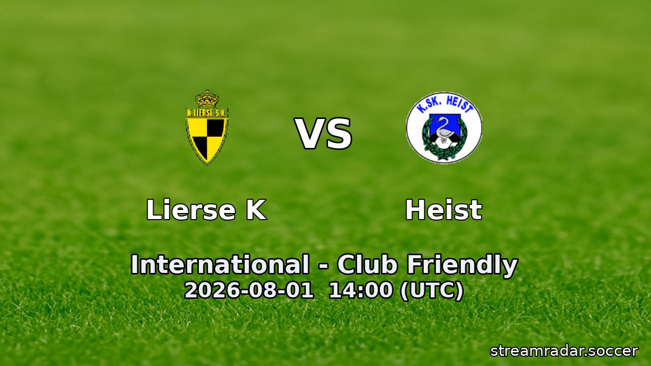 Lierse K vs Heist
