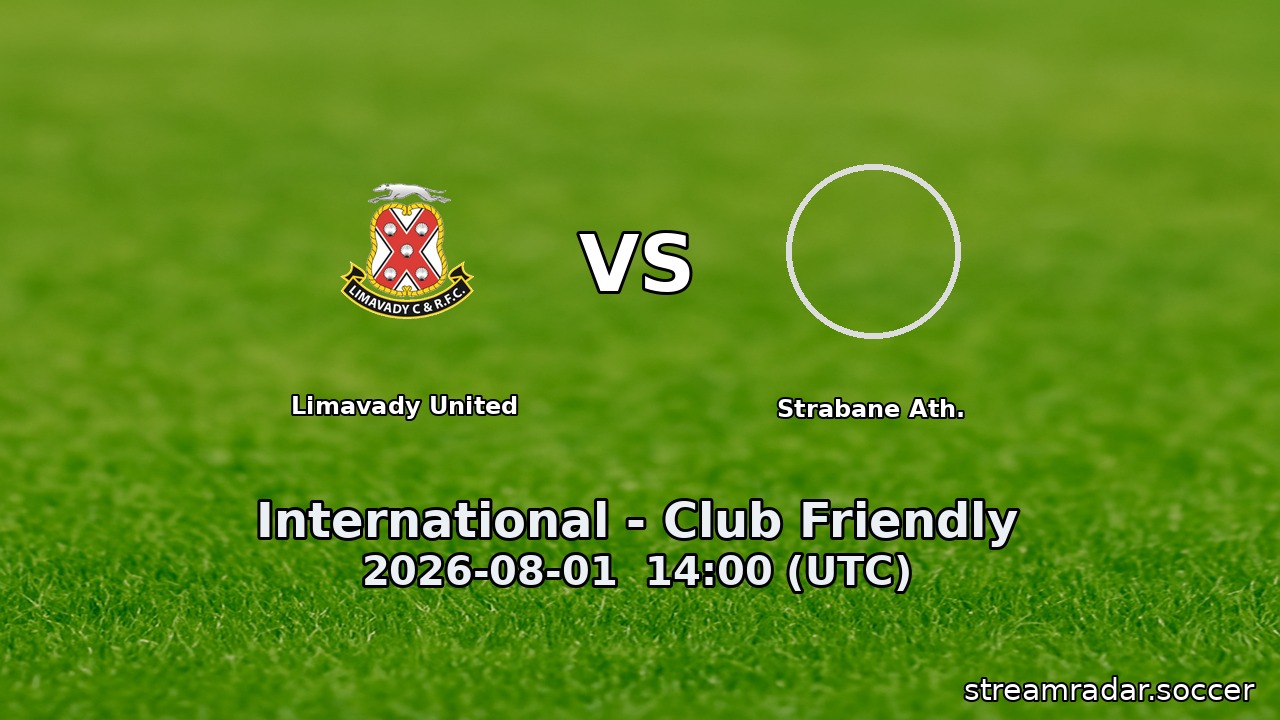 Limavady United vs Strabane Ath.