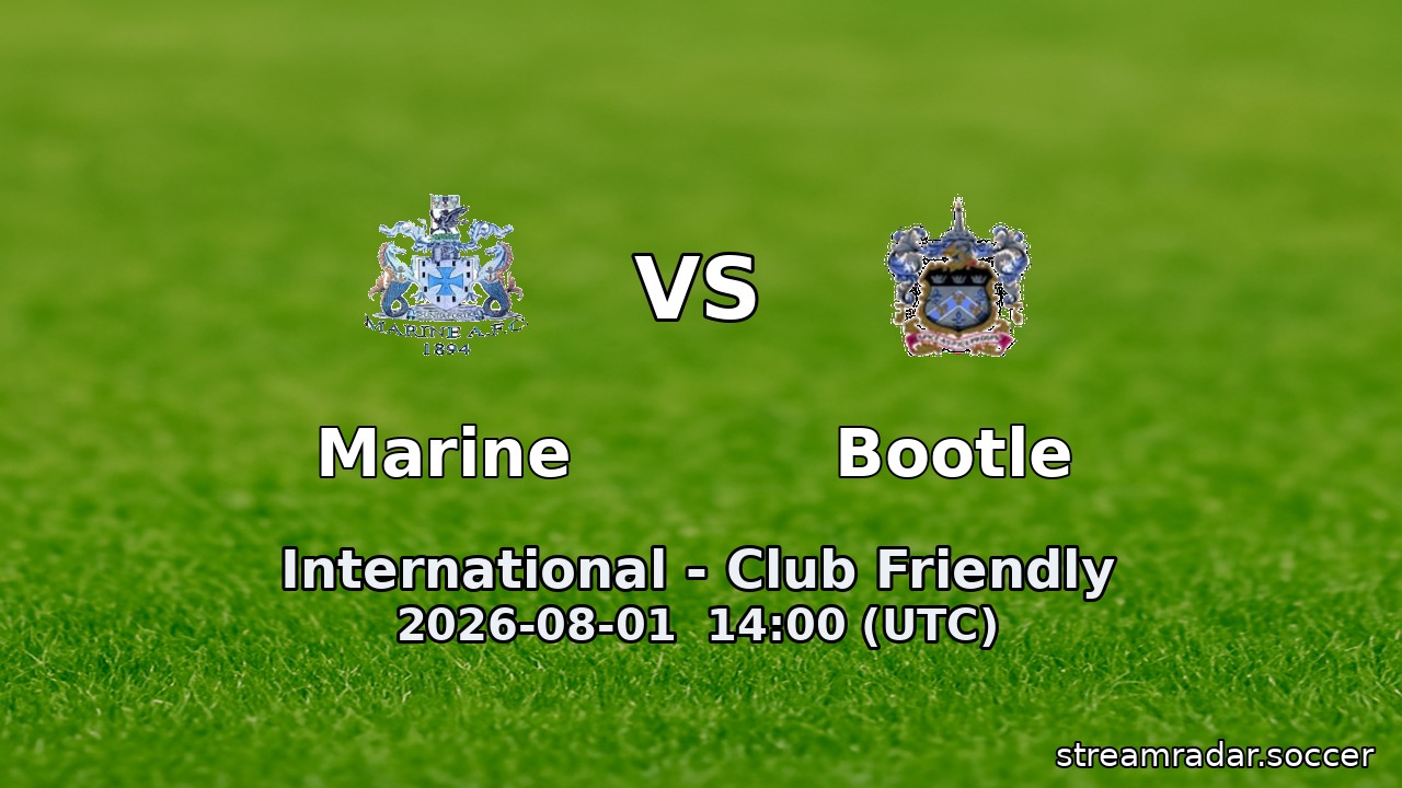 Marine vs Bootle