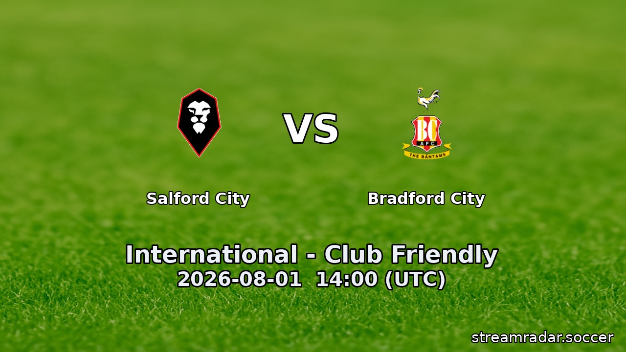 Salford City vs Bradford City
