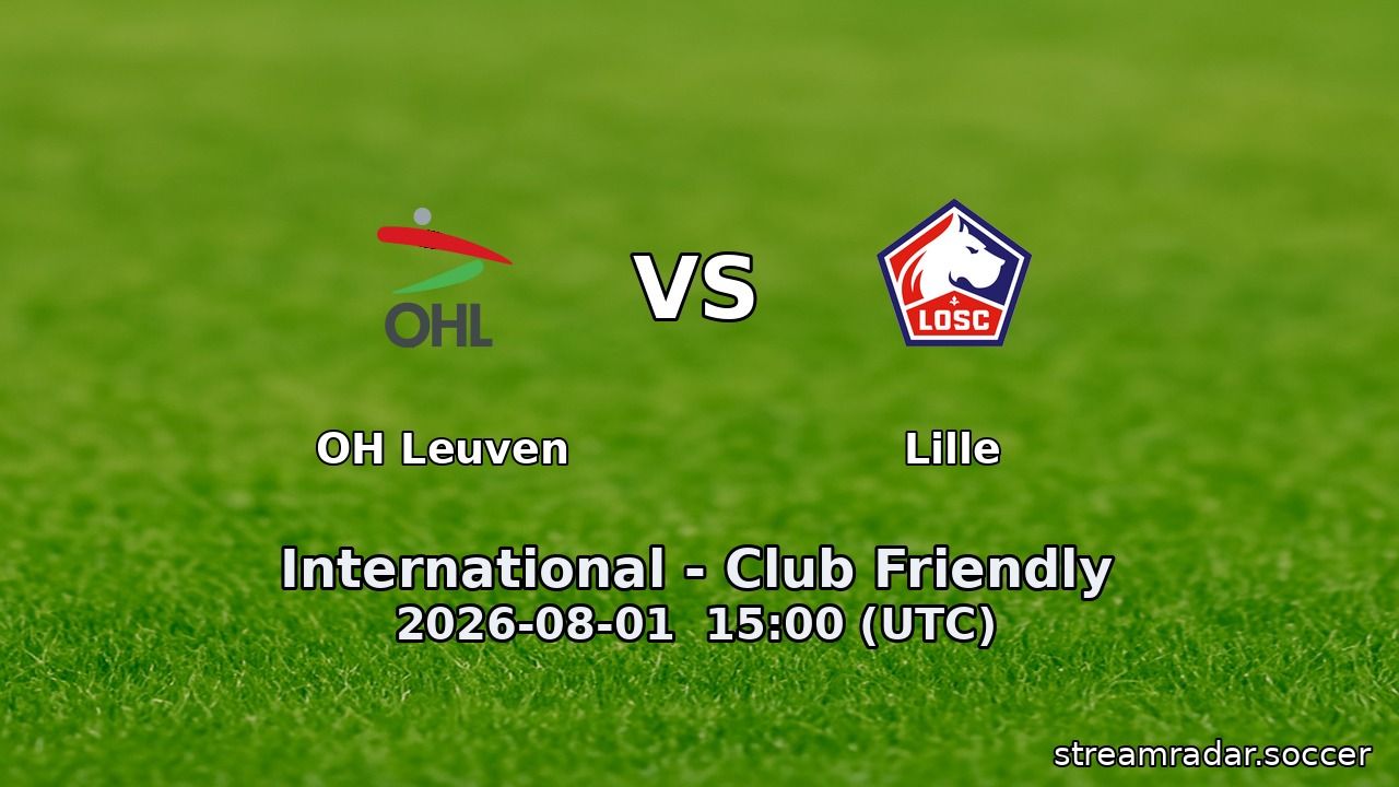 OH Leuven vs Lille
