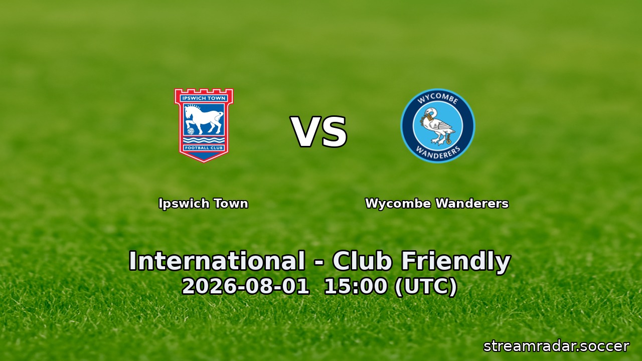 Ipswich Town vs Wycombe Wanderers