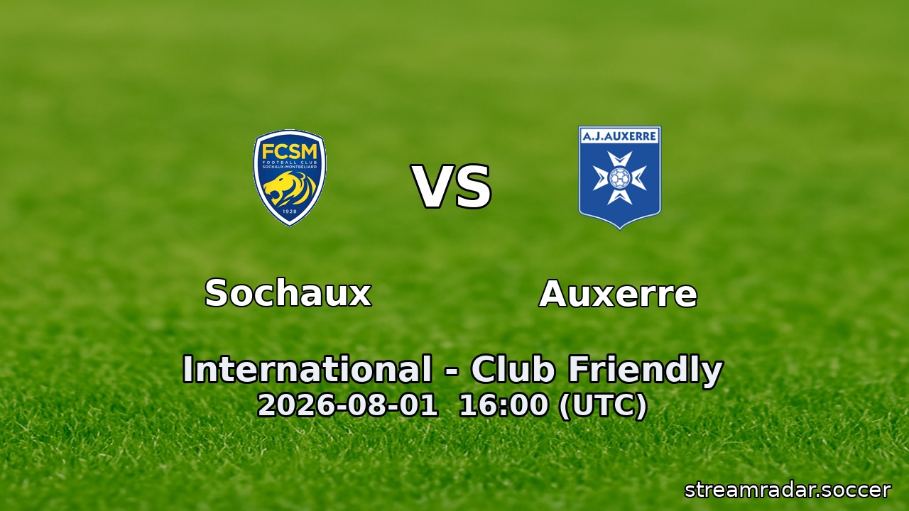 Sochaux vs Auxerre