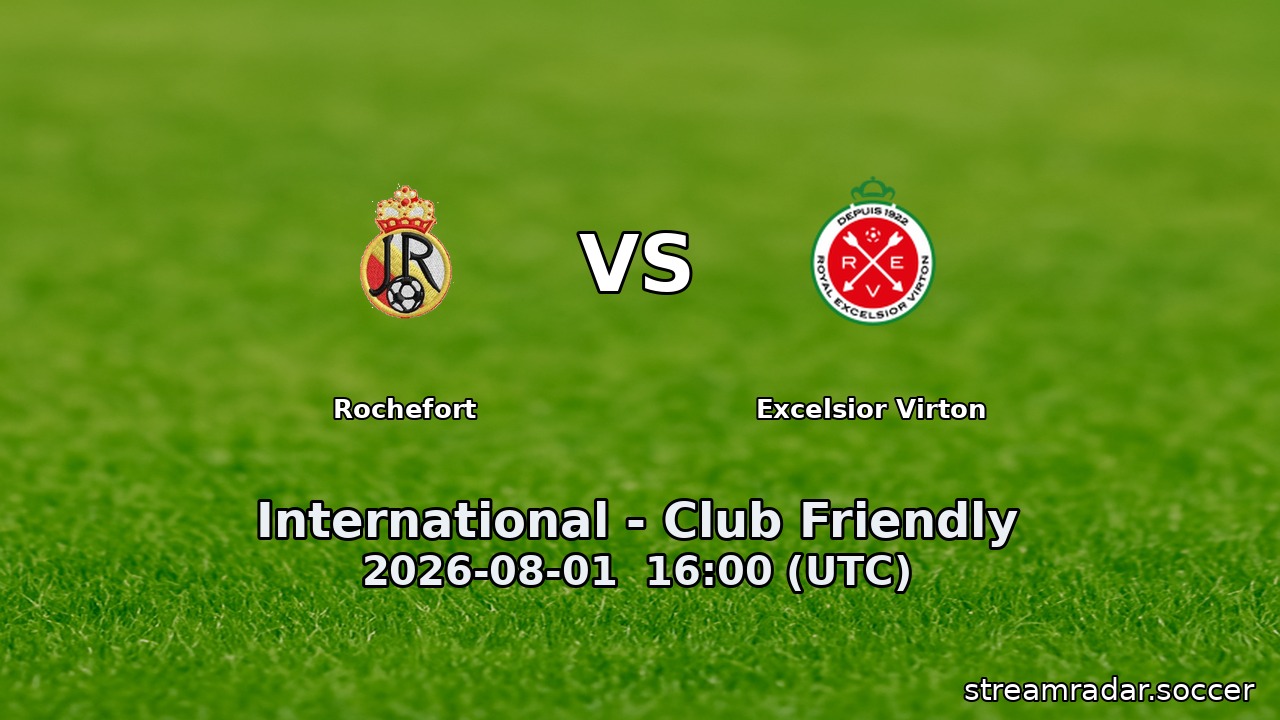 Rochefort vs Excelsior Virton