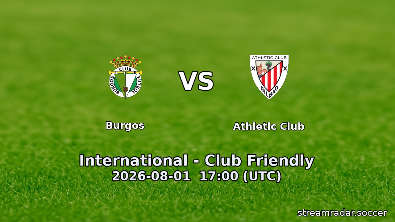 Burgos vs Athletic Club