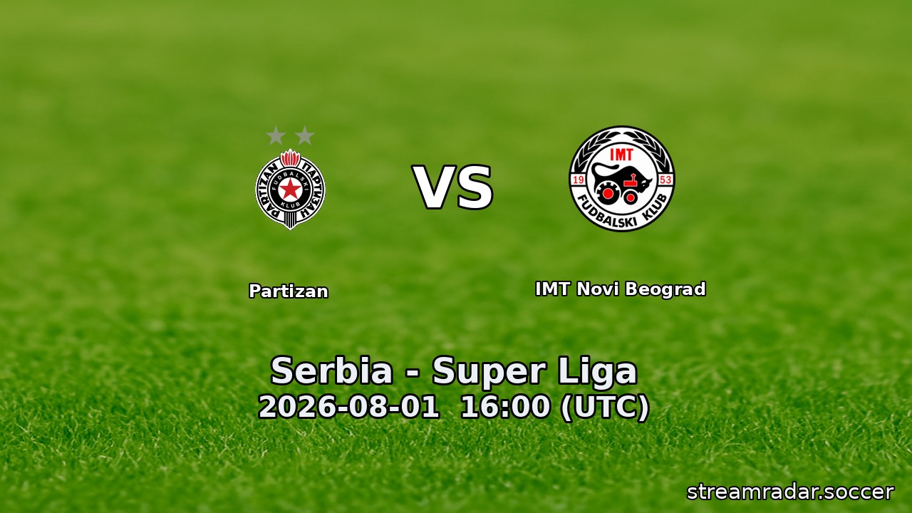 Partizan vs IMT Novi Beograd