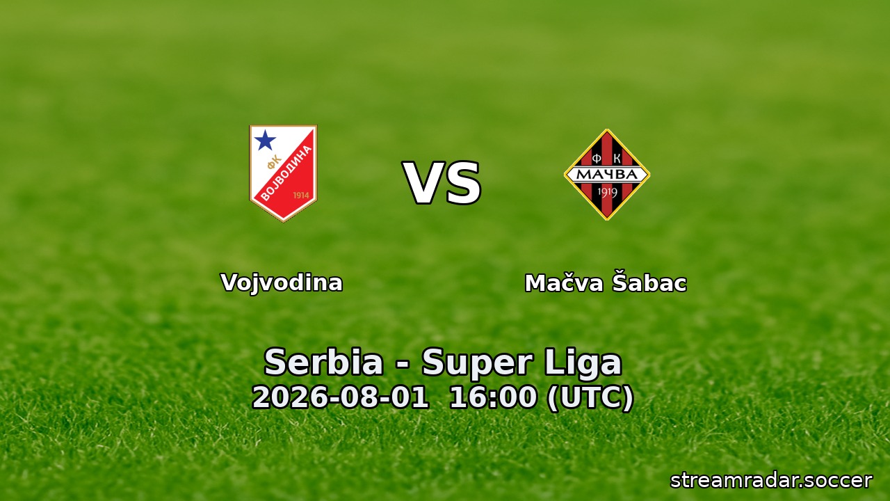 Vojvodina vs Mačva Šabac