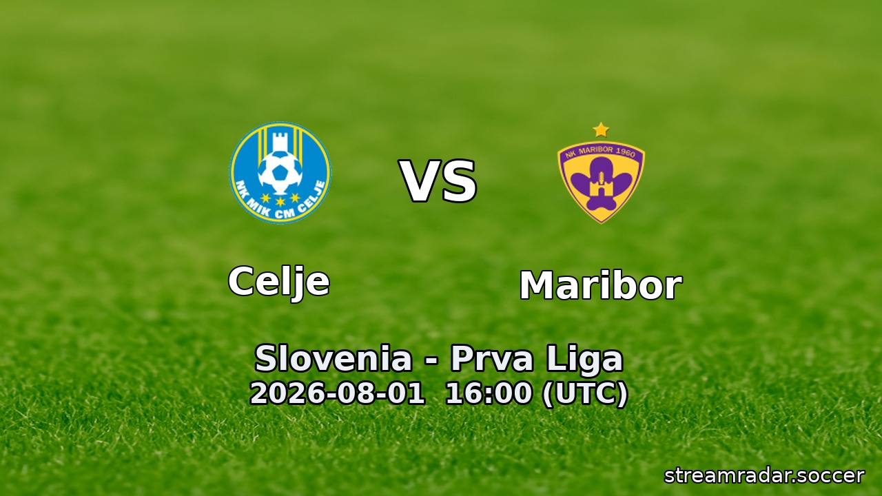 Celje vs Maribor