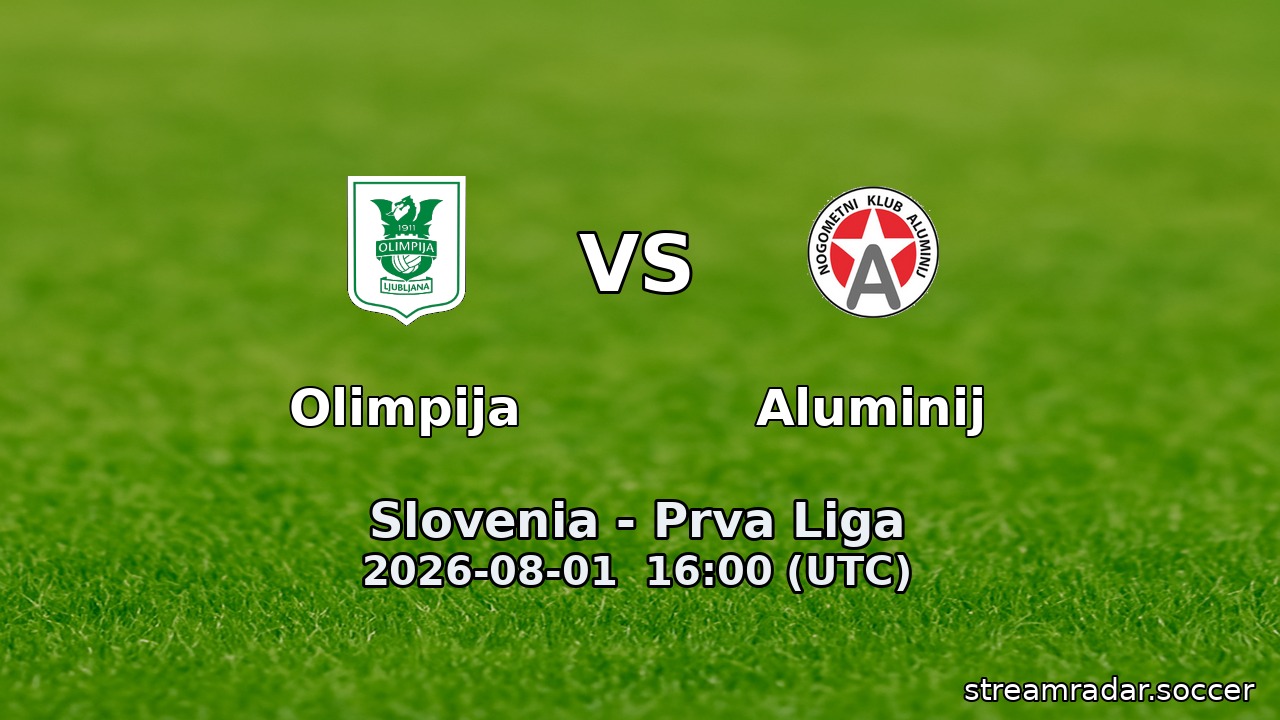 Olimpija vs Aluminij