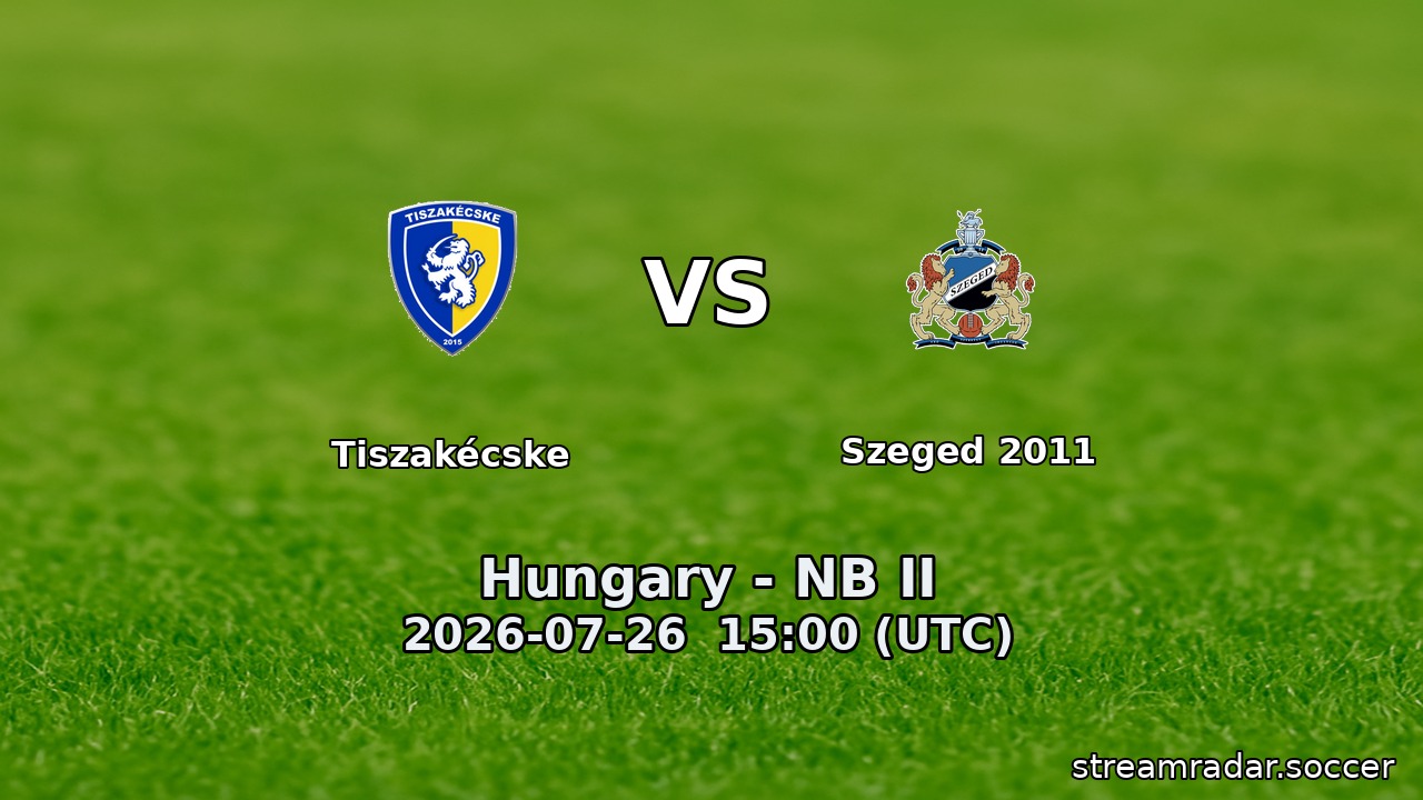 Tiszakécske vs Szeged 2011