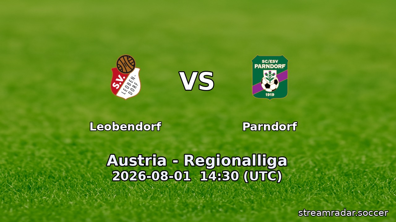 Leobendorf vs Parndorf