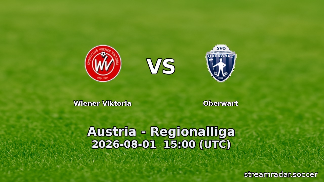 Wiener Viktoria vs Oberwart