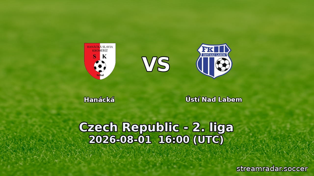 Hanácká vs Ústí Nad Labem