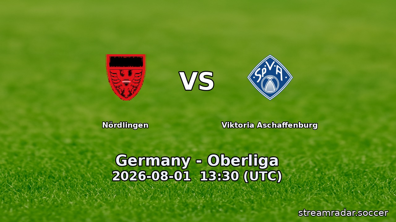 Nördlingen vs Viktoria Aschaffenburg