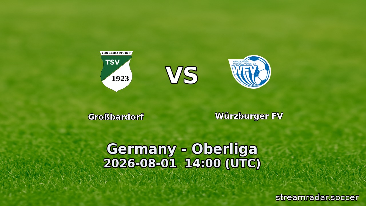 Großbardorf vs Würzburger FV