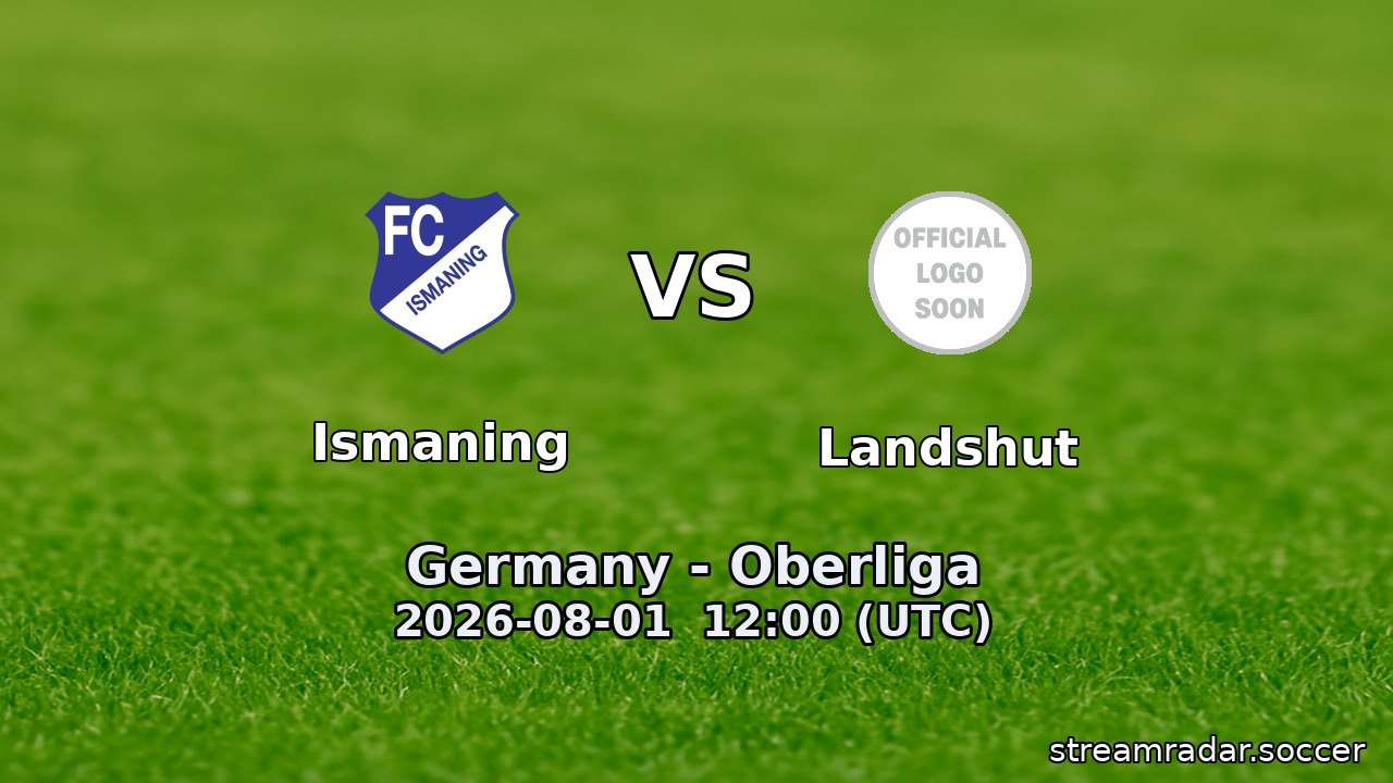 Ismaning vs Landshut