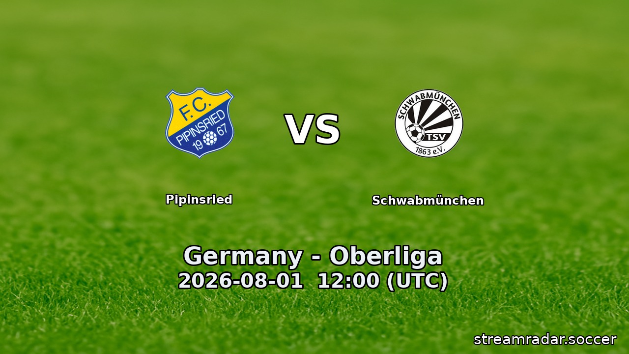 Pipinsried vs Schwabmünchen