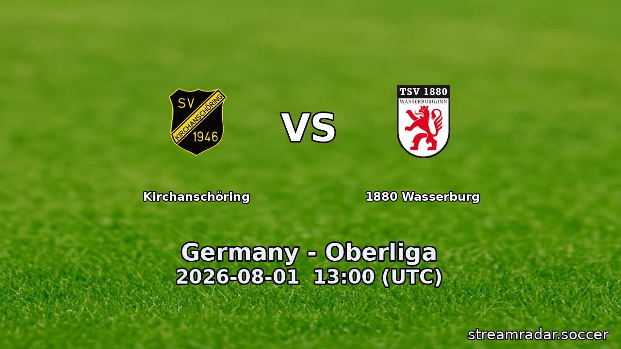Kirchanschöring vs 1880 Wasserburg