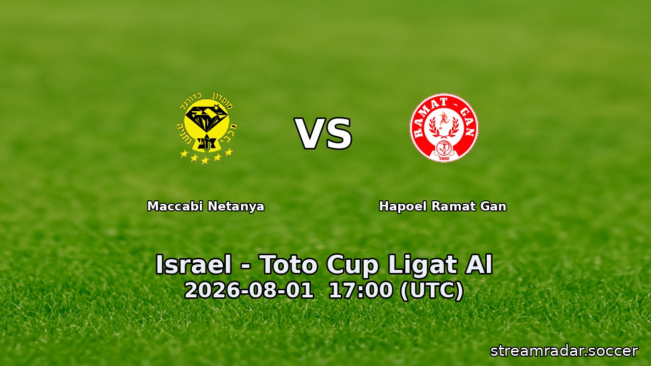 Maccabi Netanya vs Hapoel Ramat Gan