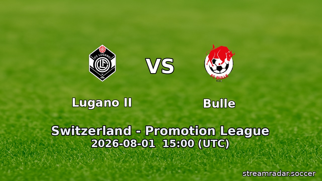Lugano II vs Bulle