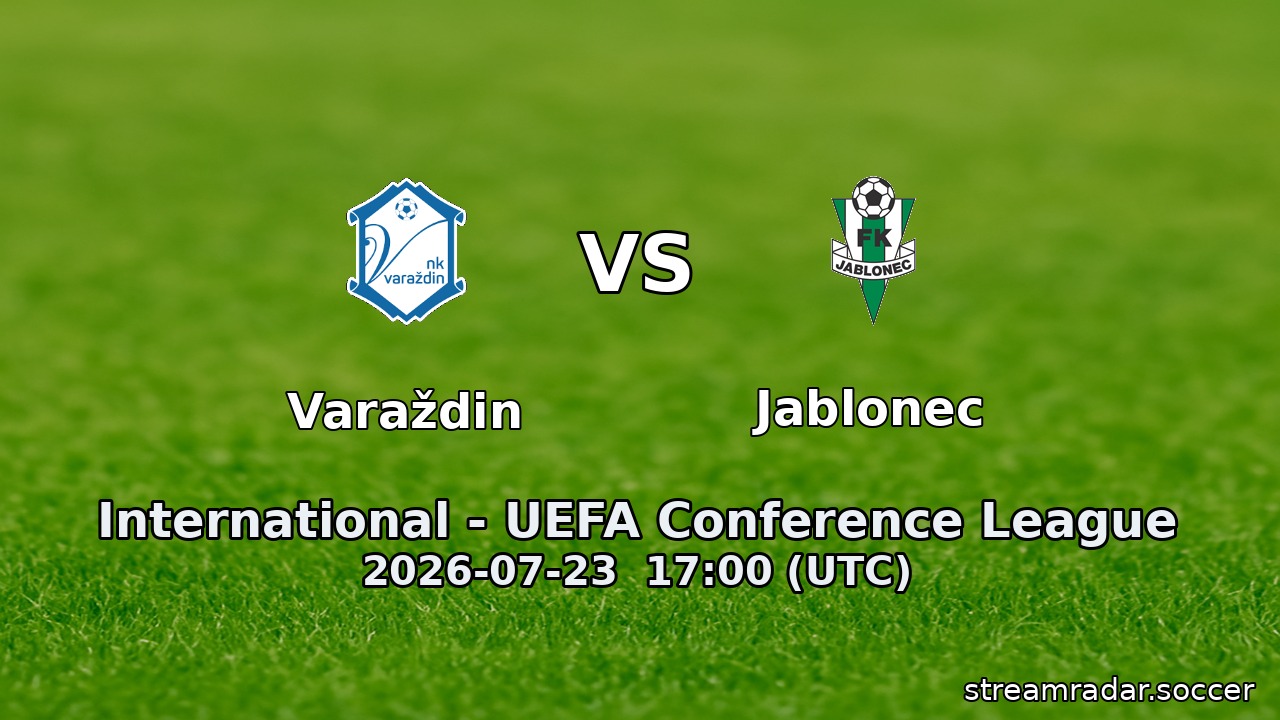 Varaždin vs Jablonec