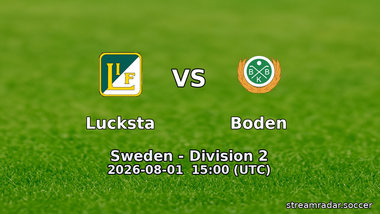 Lucksta vs Boden
