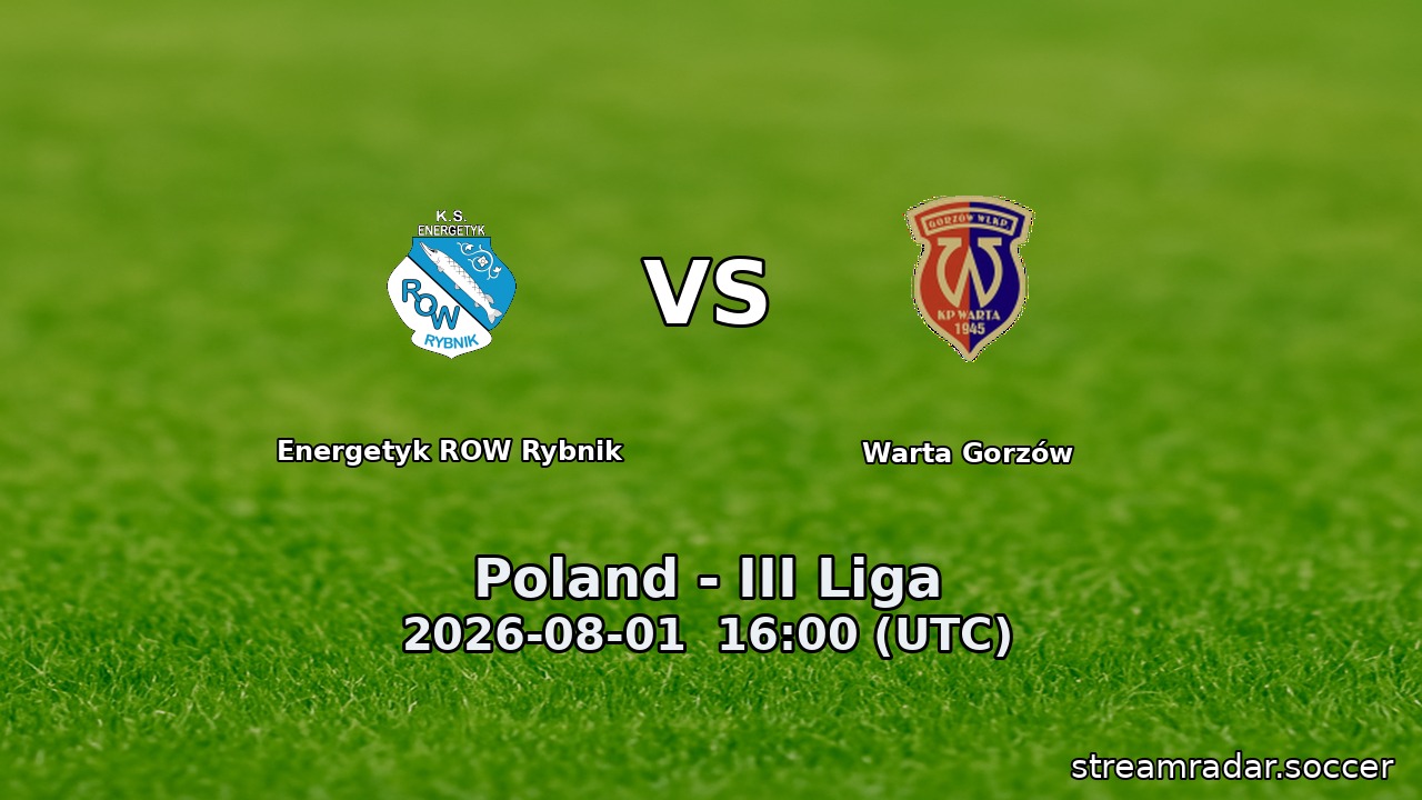 Energetyk ROW Rybnik vs Warta Gorzów
