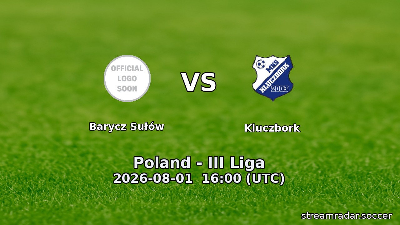 Barycz Sułów vs Kluczbork