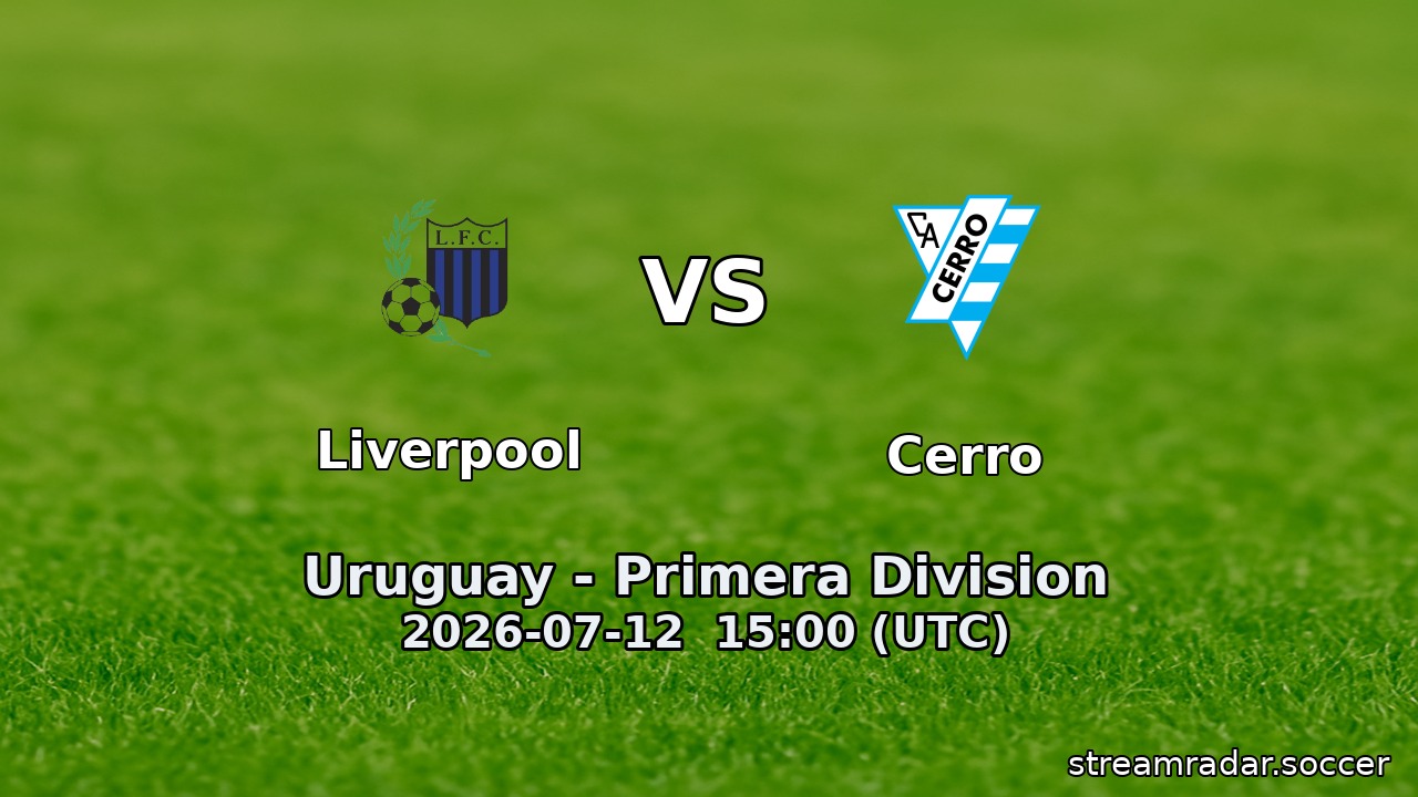 Liverpool vs Cerro