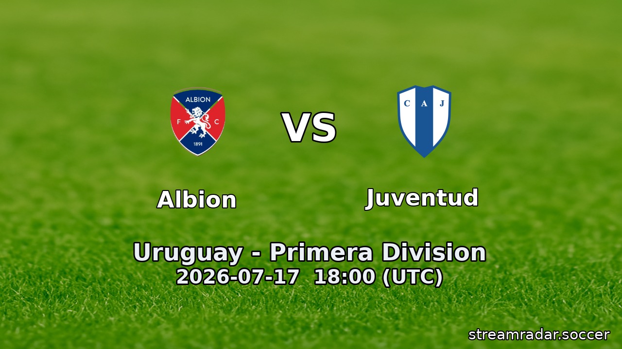 Albion vs Juventud