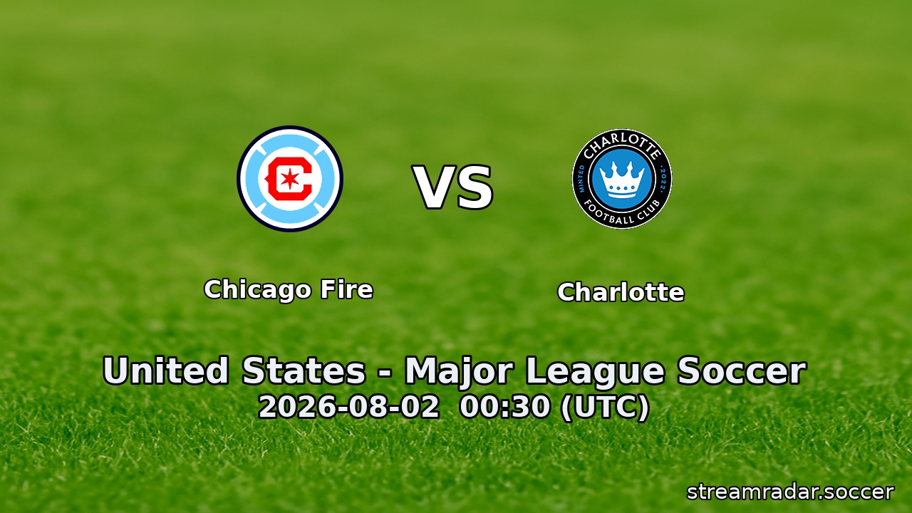 Chicago Fire vs Charlotte