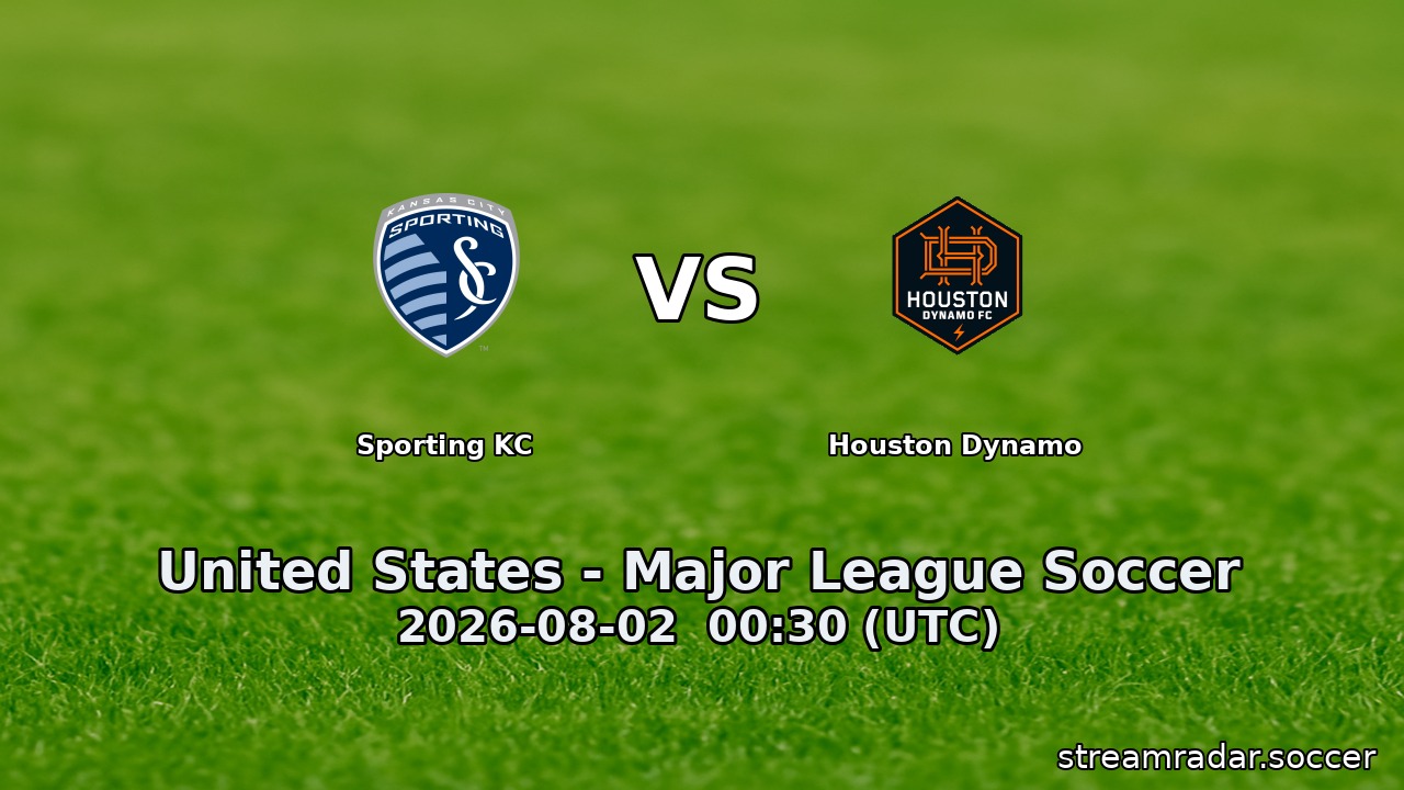 Sporting KC vs Houston Dynamo